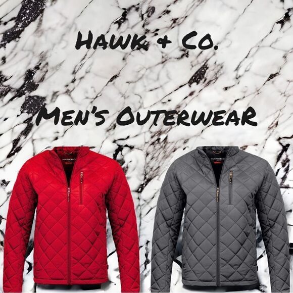Hawk & Co. Pro Series Outerwear l Men’s Jacket l Gray XL & XXL Black XL l NWT - Picture 1 of 8
